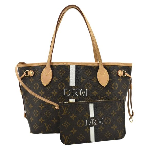 Louis Vuitton Handbags - Louis Vuitton  Neverfull PM Monogram Canvas Tote Bag Brown